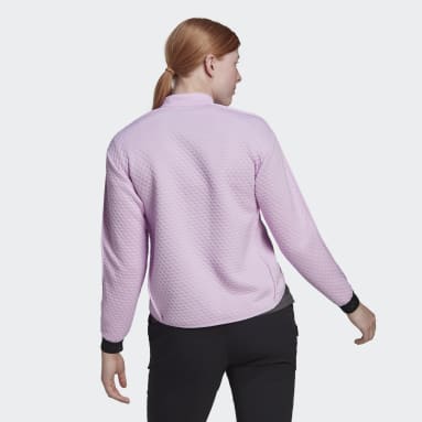 Frauen TERREX TERREX Hike 1/2 Zip Fleece-Sweatshirt Lila