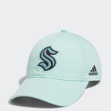 Men's Hockey Blue Kraken Slouch Adjustable Hat