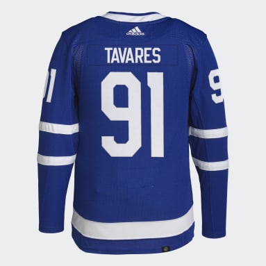 Maillot Domicile Maple Leafs Tavares Authentique Bleu Hommes Hockey