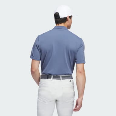 Men Golf Blue Ultimate365 Tour Primeknit Polo Shirt