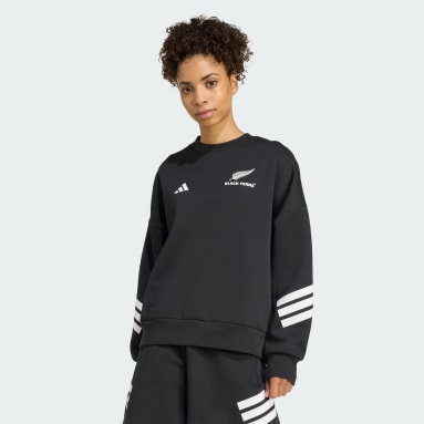 Black Ferns 3-Stripes Sweatshirt