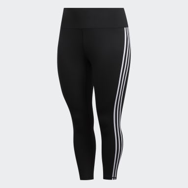 Tight 7/8 Believe This 3-Stripes (Taglie forti) Nero Donna Cross Training