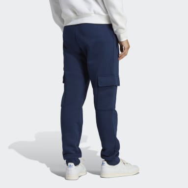 Men's Originals Blue Trefoil Essentials Cargo Pants