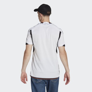 Camiseta Uniforme de Local Alemania 22 Blanco Hombre Fútbol