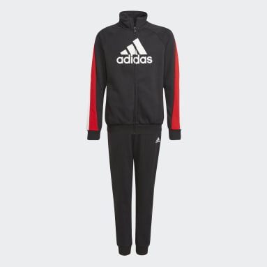 Αγόρια Sportswear Μαύρο Colorblock Big Badge of Sport Track Suit