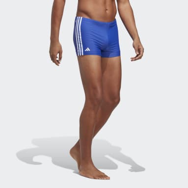 Muži Plávanie modrá Plavecké boxerky Classic 3-Stripes