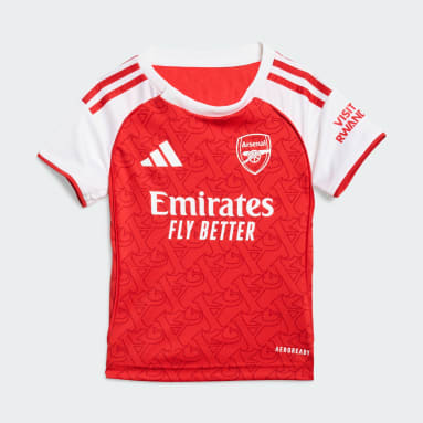 Arsenal 25/26 Home Baby Kit Kids hjemmebanesæt