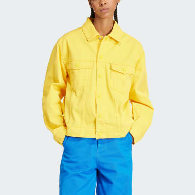 Women's Sportswear Gold KSENIASCHNAIDER 3-Stripes Dyed Jacket