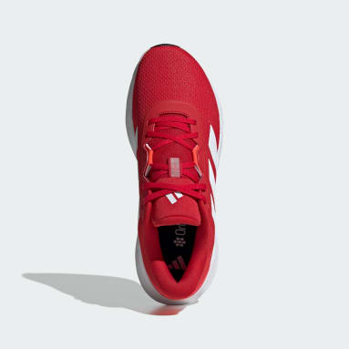 Adidas red shoes online top