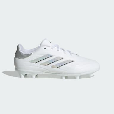 Botas de Futebol Copa Pure II League – Piso firme Branco Criança Futebol