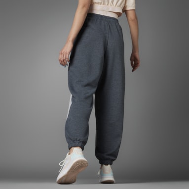 Women Lifestyle Grey Hyperglam French Terry Pants