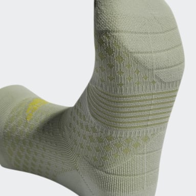 Löpning Grön adidas 4D Quarter Socks