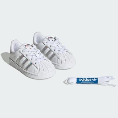 Adidas Men's Superstar Shoes - Sky Rush / Cloud White — Just For Sports
