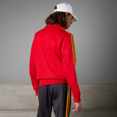 Fotbal červená Sportovní bunda Belgium Beckenbauer