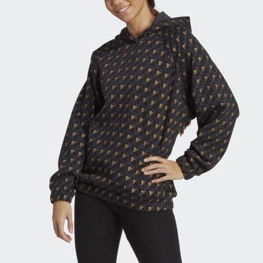 Camisola com Capuz ALL SZN x Logomania Cinzento Mulher Sportswear