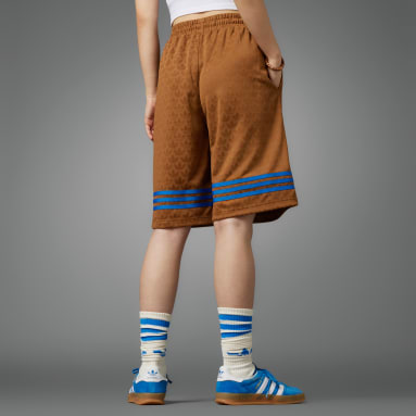 Women's Originals Brown Adicolor 70s BB Monogram Shorts