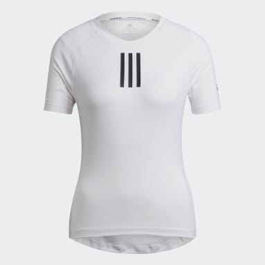 T-shirt da ciclismo The Short Sleeve Bianco Donna Ciclismo