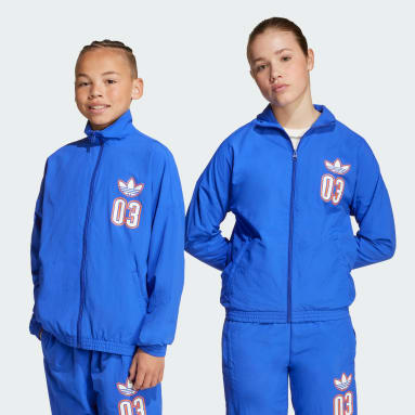 Woven Track Top Kids
