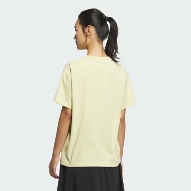 エッセンシャルズ プラス スリーストライプス 半袖Tシャツ