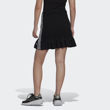 Women's Originals Black Smocked Skirt