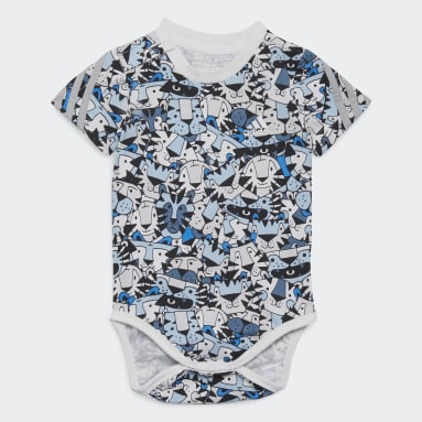 Body 3 bandas con babero Azul Niño Sportswear
