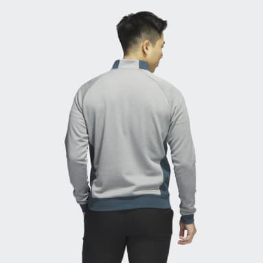 Pull à zip 1/4 DWR Gris Hommes Golf