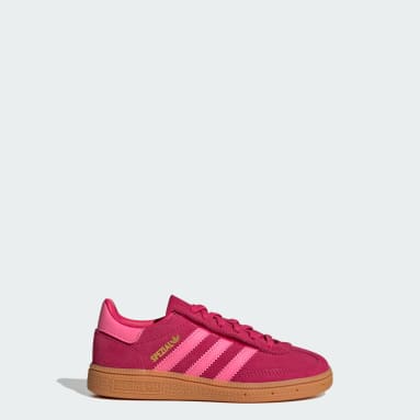 Håndbold Spezial børnesko med komfortlukning og elastiske snørebånd