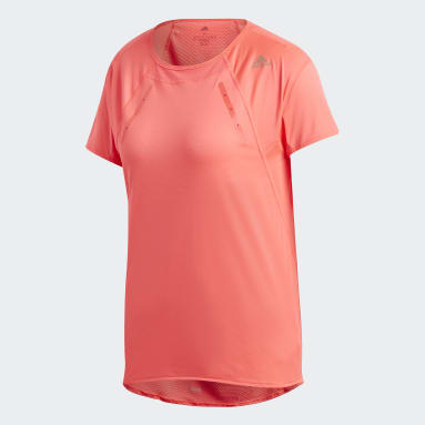 Frauen Running HEAT.RDY T-Shirt Rosa