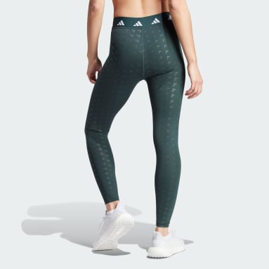 Grüne Leggings DE adidas für Damen 