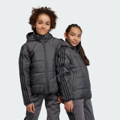 Kids Originals Grey Adicolor Jacket