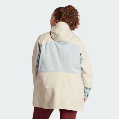 Chaqueta técnica Terrex Xploric RAIN.RDY Hiking (Tallas grandes) Gris Mujer TERREX