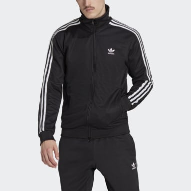 Muži Originals čierna Tepláková bunda Adicolor Classics Beckenbauer Primeblue