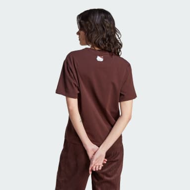 Women Originals Brown adidas Originals x Hello Kitty Tee