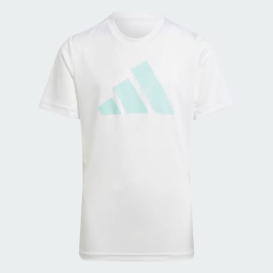 Camiseta Train Essentials AEROREADY Logo Ajuste Clásico Blanco Niño Sportswear
