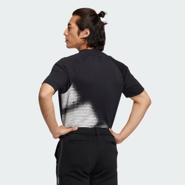 남성 Golf Black 에어로레디 빅 BOS 모크넥 셔츠