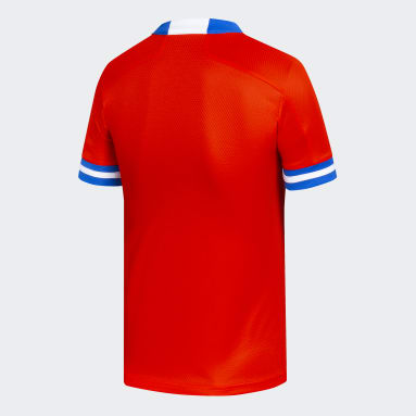 Camiseta Local Selección Chilena Rojo Niño Fútbol