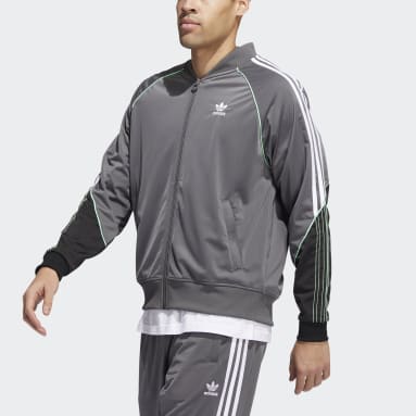 Casaca Deportiva SST Tricot Plomo Hombre Originals