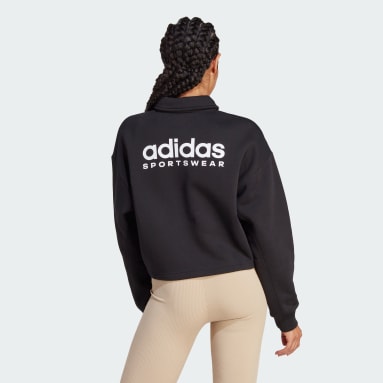 Sweat-shirt polo graphique molleton All SZN noir Femmes Sportswear