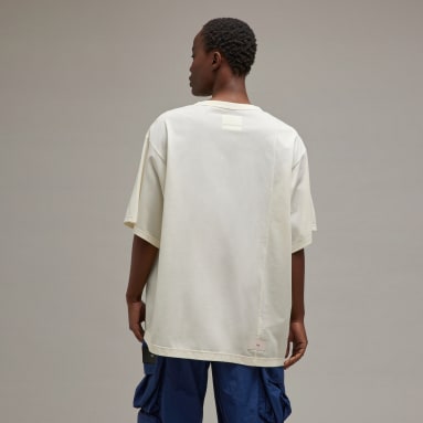Y-3 Premium Loose Short Sleeve Tee Bialy