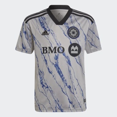 Maillot Extérieur CF Montreal 22/23 gris Adolescents 8-16 Years Soccer