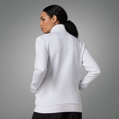 Frauen Fußball Real Madrid Anthem Jacke Weiß