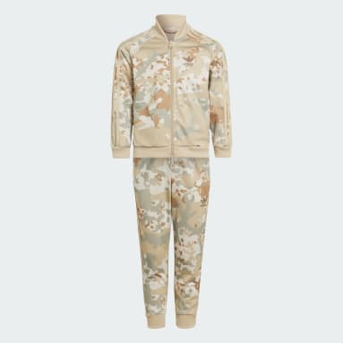 Børn Originals Beige Camo træningsdragt