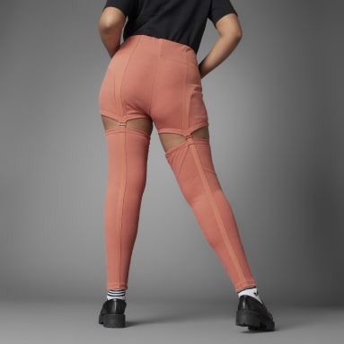 Women Originals Brown Always Original Rib Two-in-One Tights (Plus Size)