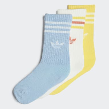 키즈 originals Blue 크루 삭스 3P
