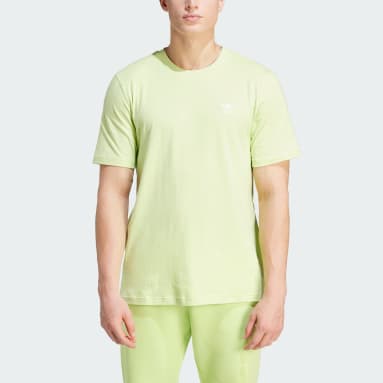 Camiseta Essentials Trifolio Verde Hombre Originals