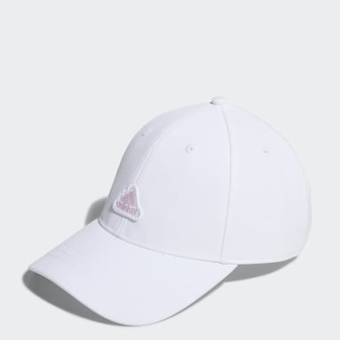 Women Golf White BOS 로고 캡