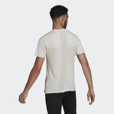 T-shirt X-City Beige Hommes Course