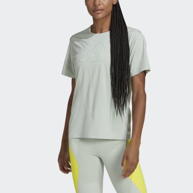 Women Training Green HIIT Tee