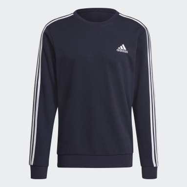 Heren Sportswear Essentials French Terry 3-Stripes Sweatshirt
