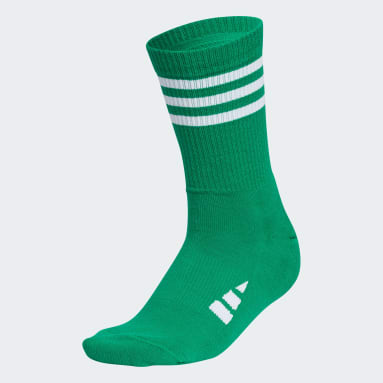 Women Golf Green 3S 크루 삭스